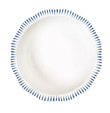 Load image into Gallery viewer, Juliska Sitio Stripe 12in Serving Bowl- Delft Blue
