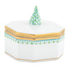 Herend Decorative Christmas Tree Box - Keylime