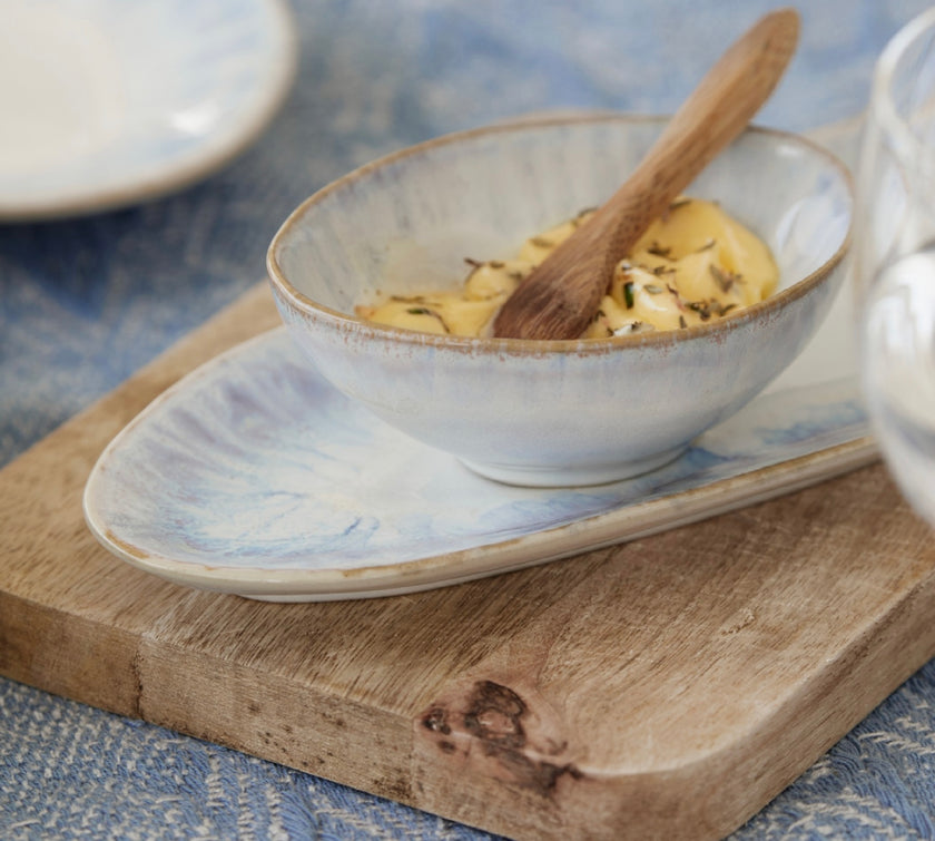 Costa Nova Brisa Oval Plate/Platter - Ria Blue