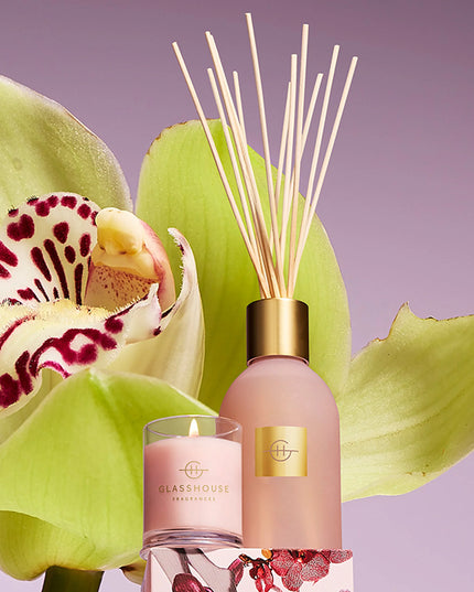 Glasshouse Radiance in Bloom Mini Candle
