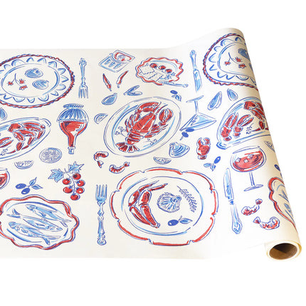 Hester & Cook Seaside Party Paper Table Runner
