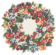 Hester & Cook Die-Cut Berry Wreath Placemat