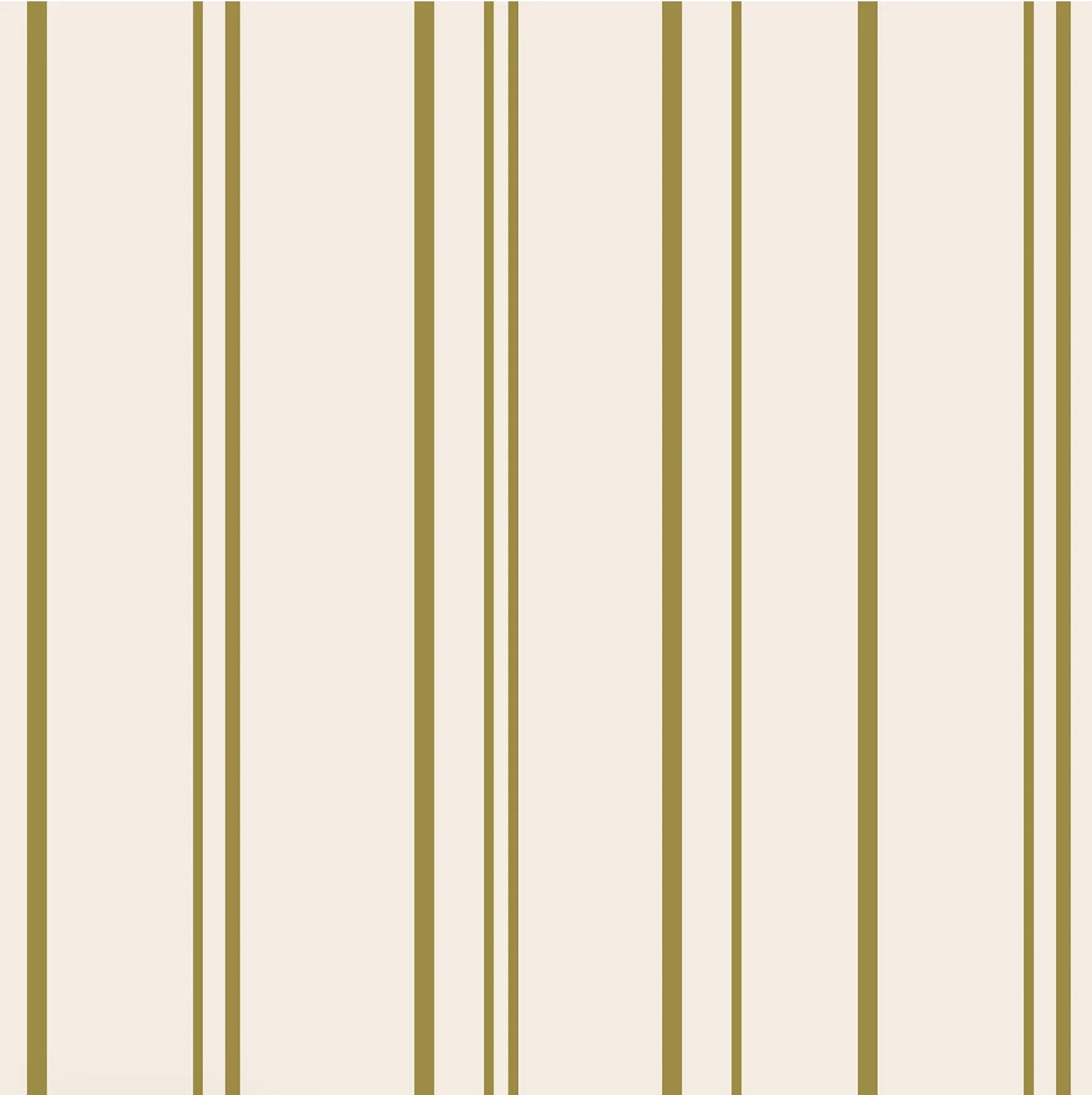 Hester & Cook Antique Gold Stripe Cocktail Napkins