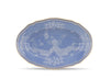 Ginori Oriente Italiano Oval Flat Platter - Pervinca