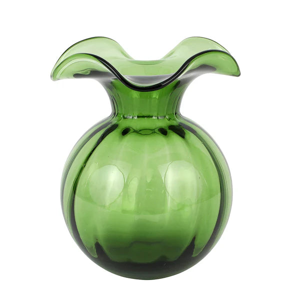 Vietri Medium Hibiscus Glass Vase