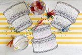 Hester & Cook Die-Cut Coloring Birthday Cake Placemat