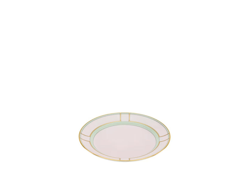 Ginori Diva Round Dessert Plate - Rosa