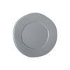 Vietri Lastra Gray European Dinner Plate