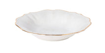 Casafina Impressions Pasta Bowl - White/Gold