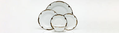 Herend Princess Victoria Dessert Plate - Black