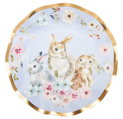 Sophistiplate Wavy Salad Plate - Charming Easter