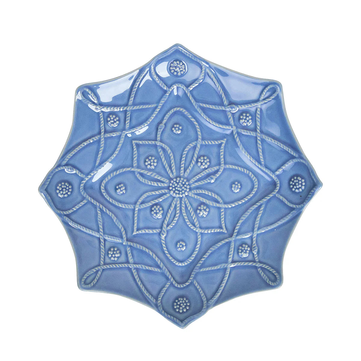 Juliska Jardins Du Monde Dessert/Salad Plate S/4 - Chambray