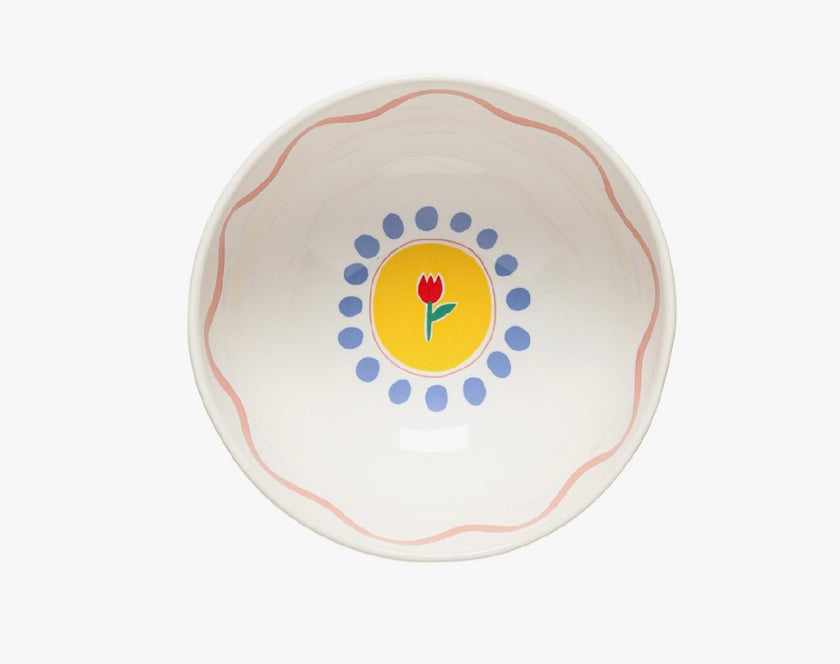 Costa Nova Summer Bliss Soup/Cereal Bowl - Tulip