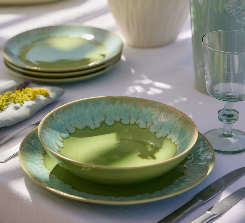Casafina Taormina Dinner Plate - Lime Green