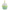 Herend Decorative Cupcake with Candle - Key Lime