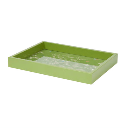Addison Ross 11x8 Chinoiserie Tray - Green