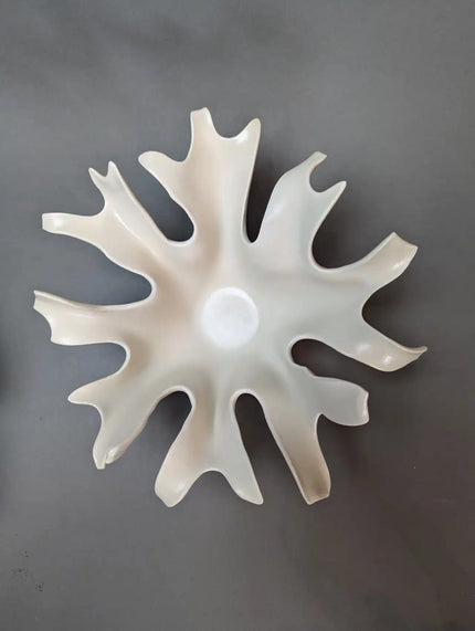 Dawson Morgan Matte White Splash Bowl
