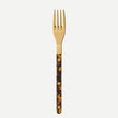 Sabre Bistrot Salad Fork - Tortoise with Gold
