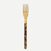 Sabre Bistrot Salad Fork - Tortoise with Gold