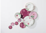 Ginori Florenza Flat Dessert Plate - Malva