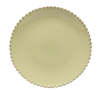 Costa Nova Pearl Dinner Plate - Lily Green