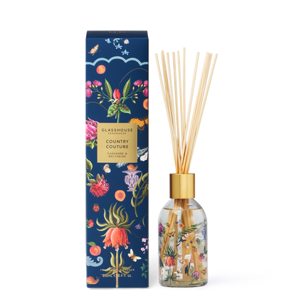 Glasshouse Country Couture Cashmere & Nectarine Diffuser