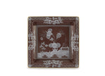 Ginori Oriente Italiano Large Squared Vide Poche - Castagna