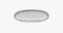 Costa Nova Brisa Oval Plate/Platter - Ria Blue