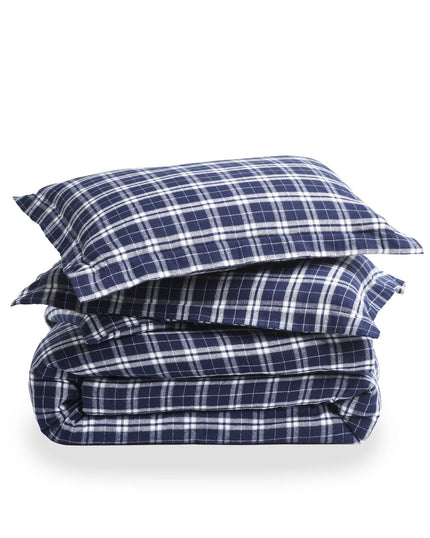 Petite Plume Flannel Duvet - Oxford Tartan