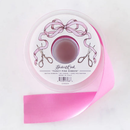 Hester & Cook Fancy Pink Ribbon