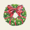 Hester & Cook Holiday Wreath Cocktail Napkins