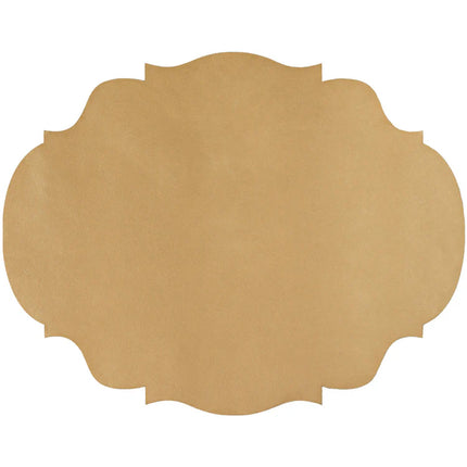 Hester & Cook Die-Cut French Frame Placemat - Gold