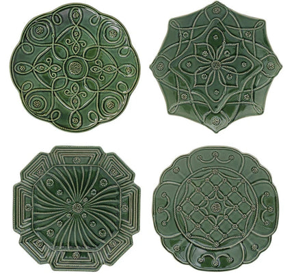 Juliska Jardins Du Monde Dessert/Salad Plate S/4 - Basil