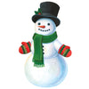 Hester & Cook Die-Cut Snowman Placemat
