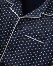 Petite Plume Children’s Twill Pajamas - Midnight Hearts