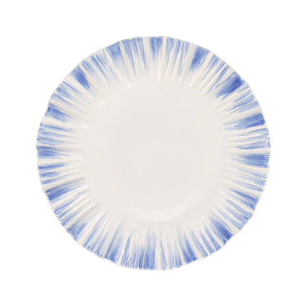 Vietri Bari European Dinner Plate - Blue