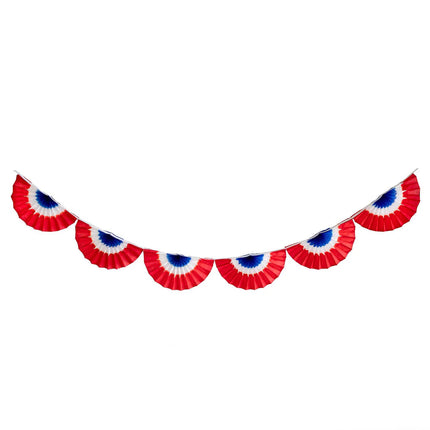 Hester & Cook Honeycomb Paper - Patriotic Bunting