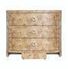 Worlds Away Henry Chest in Burl Wood