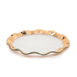 annieglass Ruffle Dinner Plate