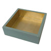 Caspari Lacquer Cocktail Napkin Holder - Celadon