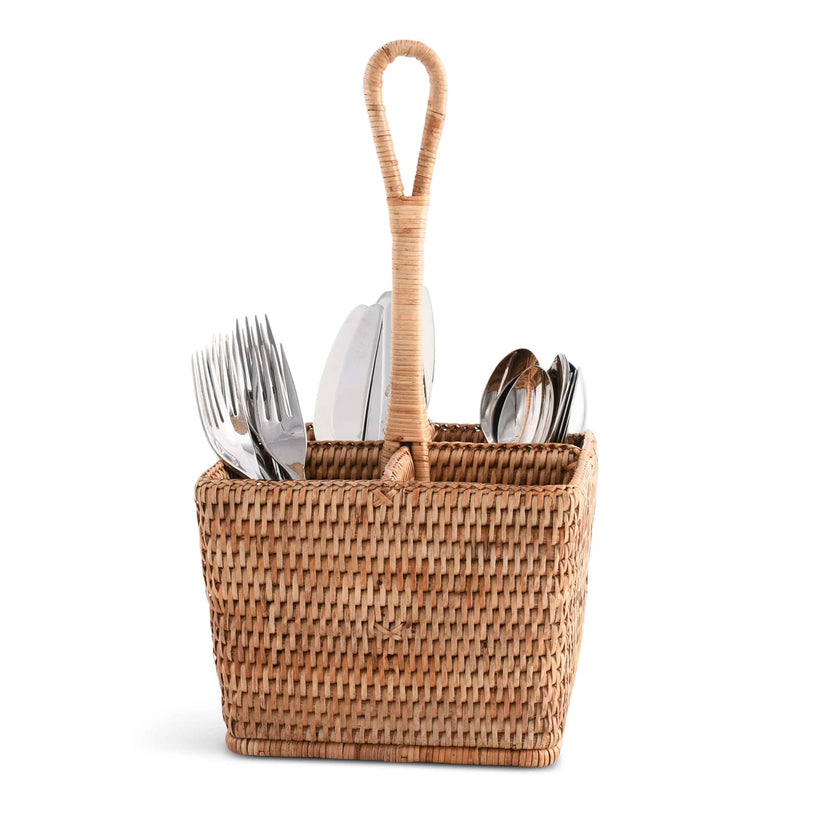 Vagabond House Woven Flatware Caddy