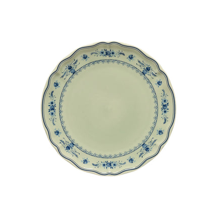 Costa Nova Vila Dinner Plate - Olive/Blue