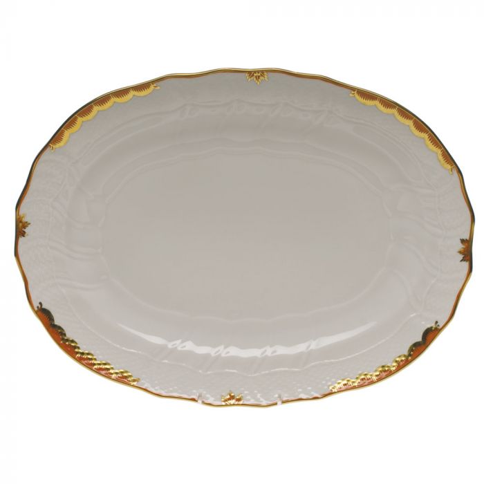 Herend Princess Victoria Platter - Rust