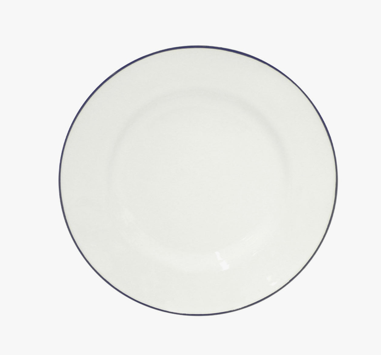 Costa Nova Beja Salad Plate - White/Blue
