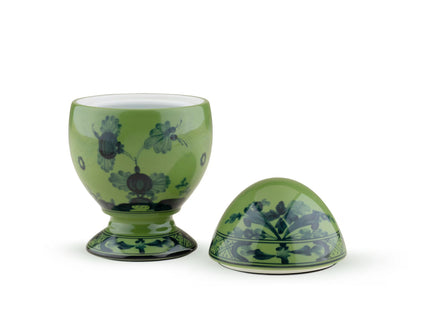Ginori Oriente Italiano Egg - Malachite