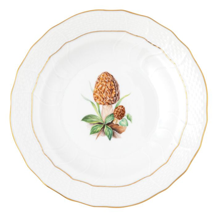 Herend Mushroom Luncheon Plate - Motif #10