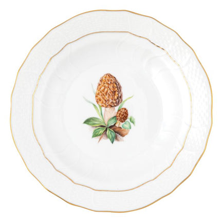Herend Mushroom Luncheon Plate - Motif #10