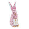 Herend Decorative Shopping Bunny - Raspberry