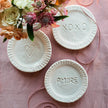 Vietri Pietra Serena Amore Plate