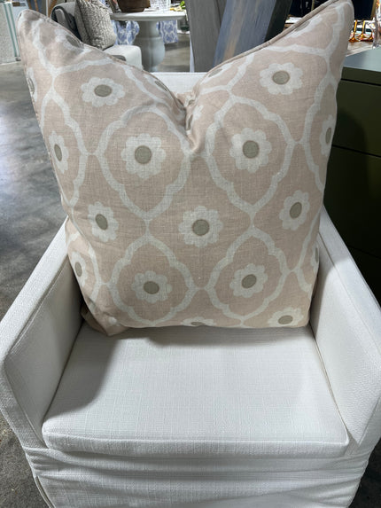 MCHI Designer Veere Grenney Soundess Pink Pillow